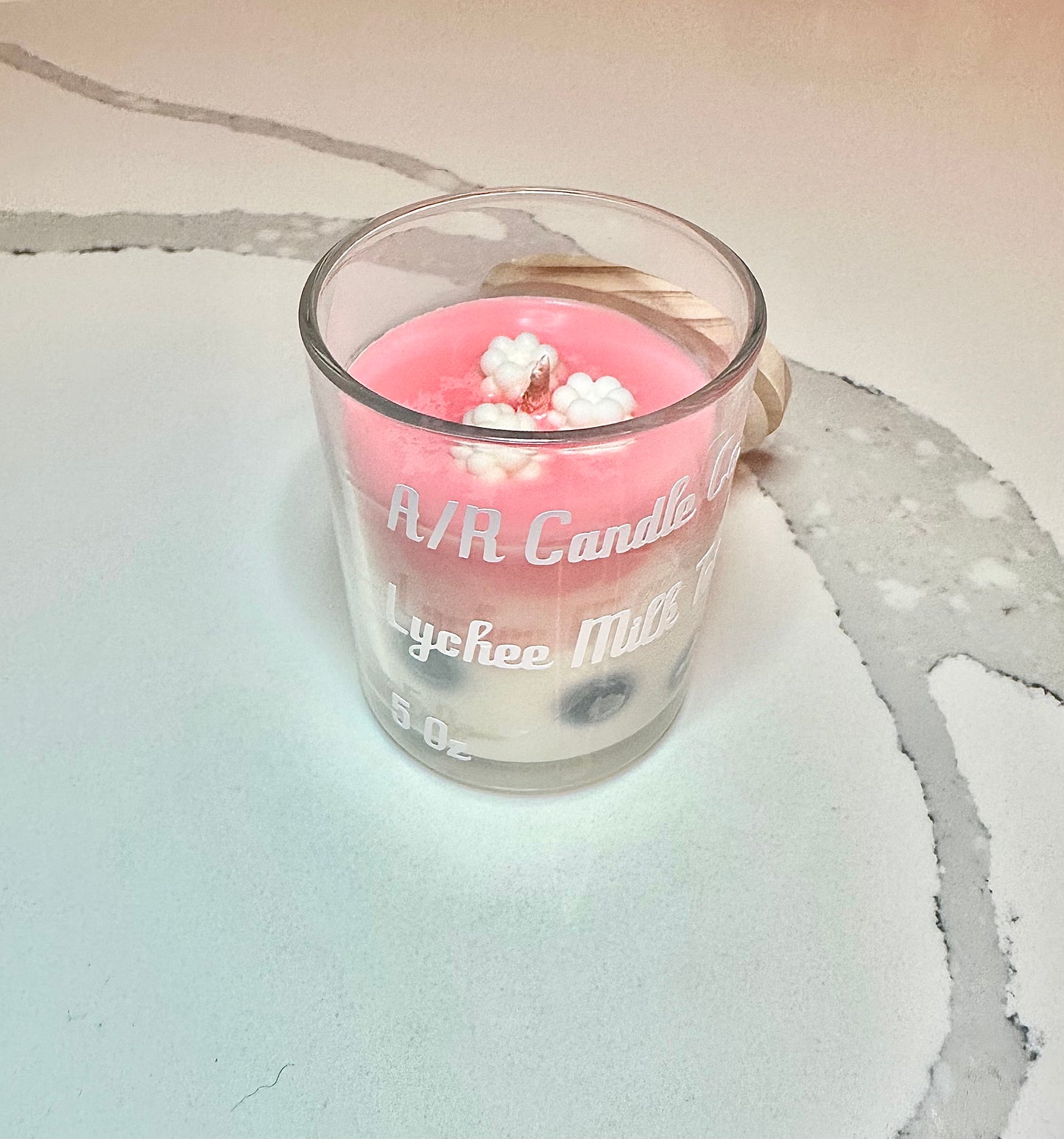 Lychee Milk Tea Candle - Classic 5 Oz Candle