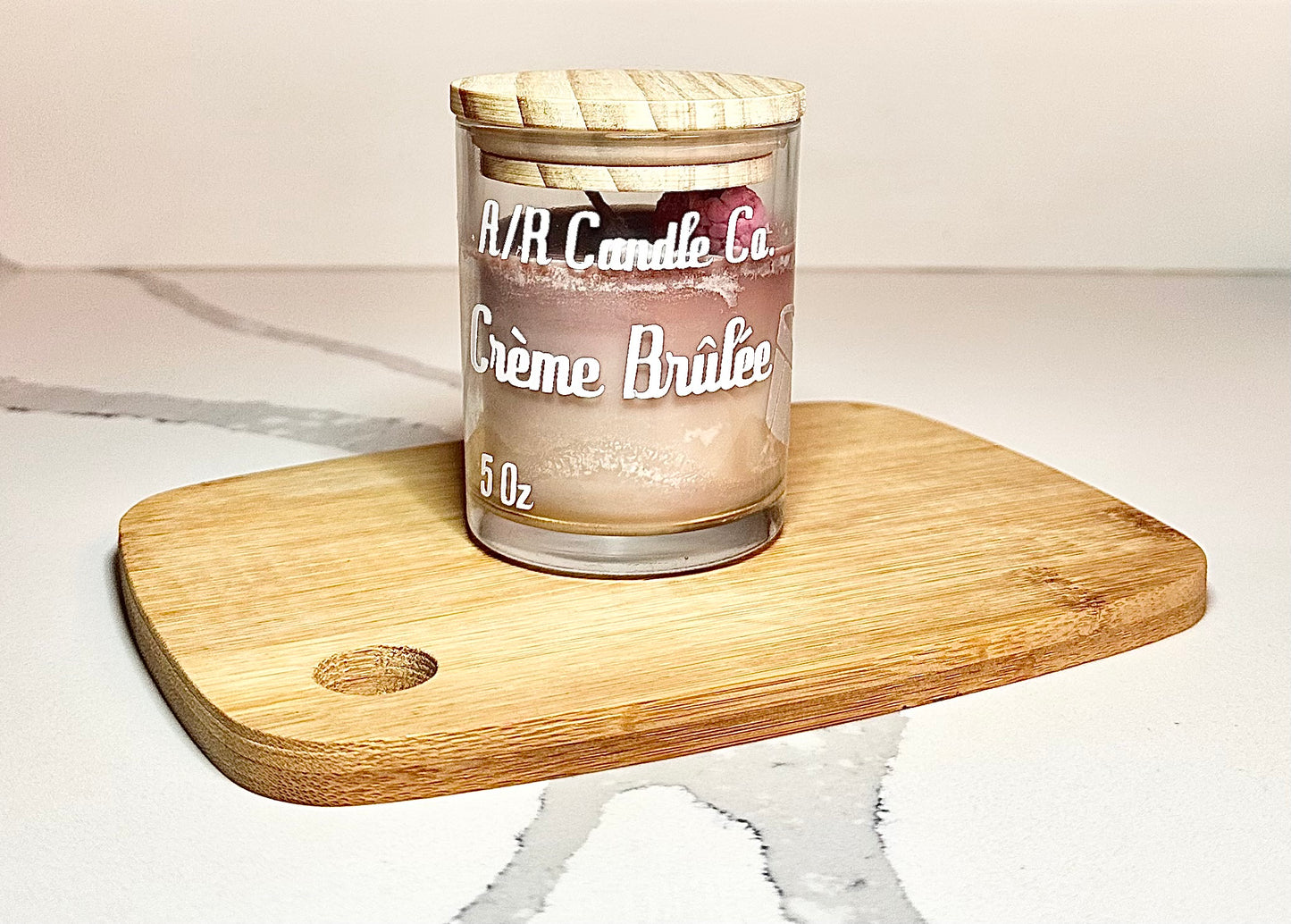 Crème brûlée Candle - classic 5 Oz
