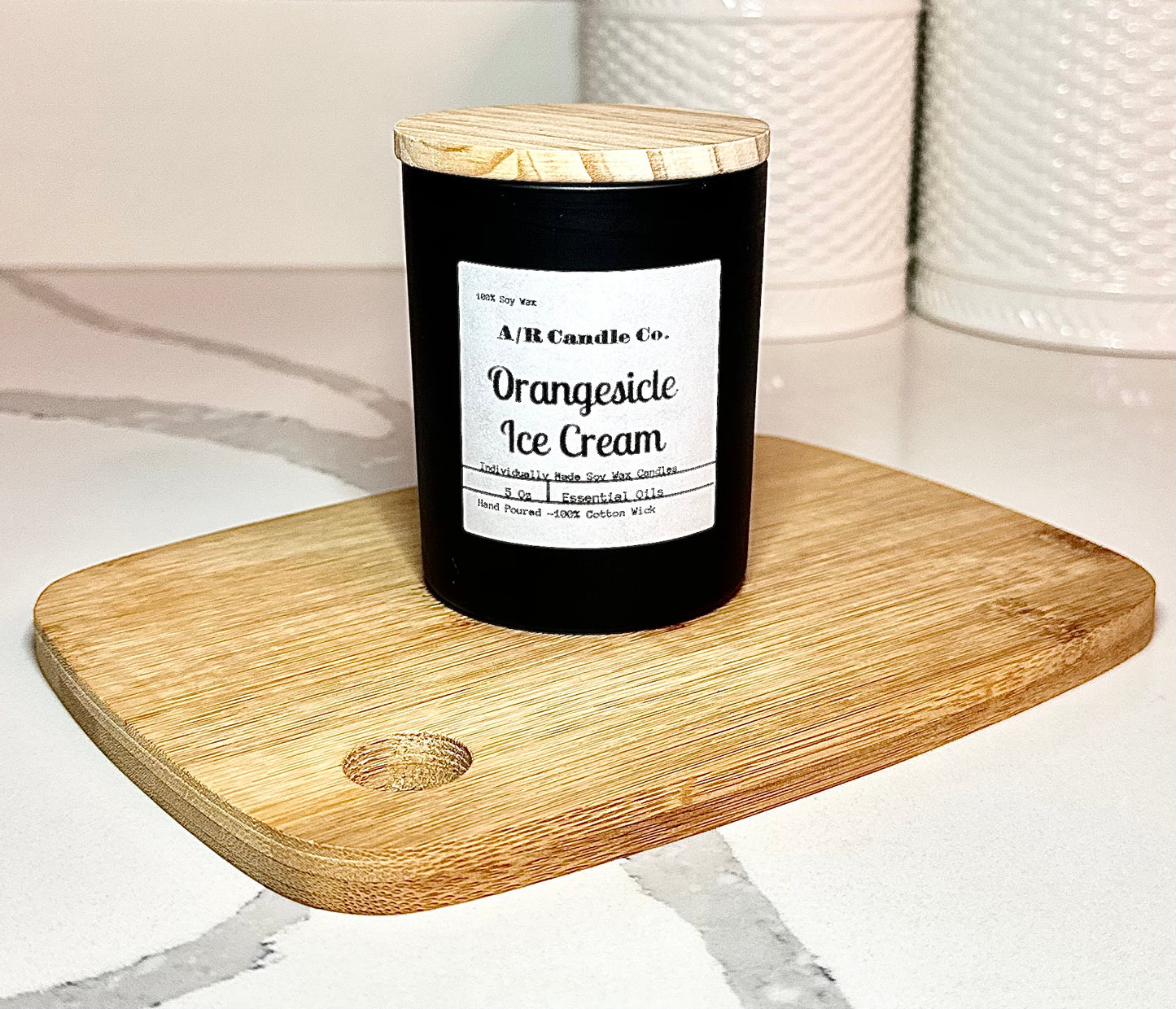 Orangesicle Ice Cream Candle - classic 5 Oz