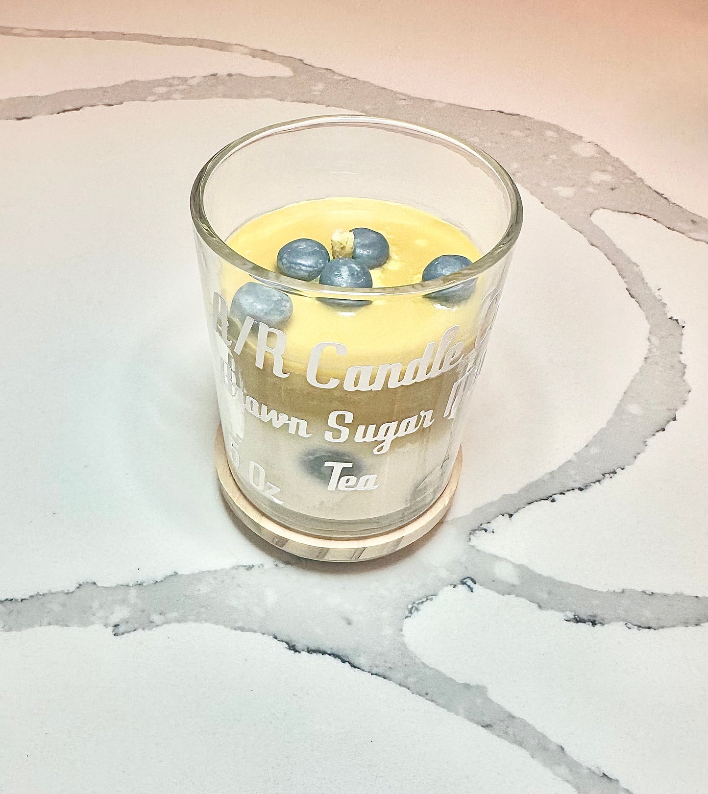 Brown Sugar Milk Tea Candle - Classic 5 Oz Candle