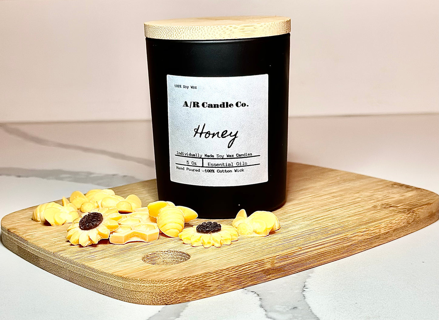 Honey Candle - classic 5 Oz