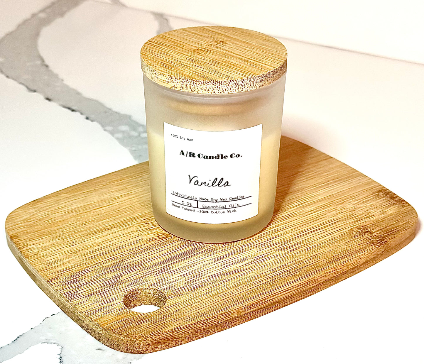 Vanilla Candle - classic 5 Oz
