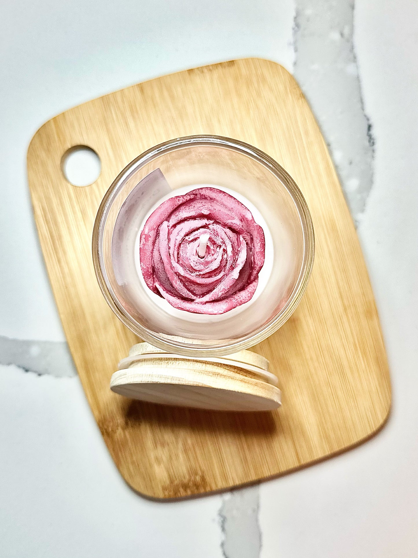 Enchanted Rose Candle - classic 5 Oz