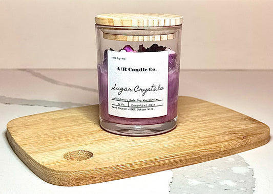Sugar Crystals Candle - classic 5 Oz