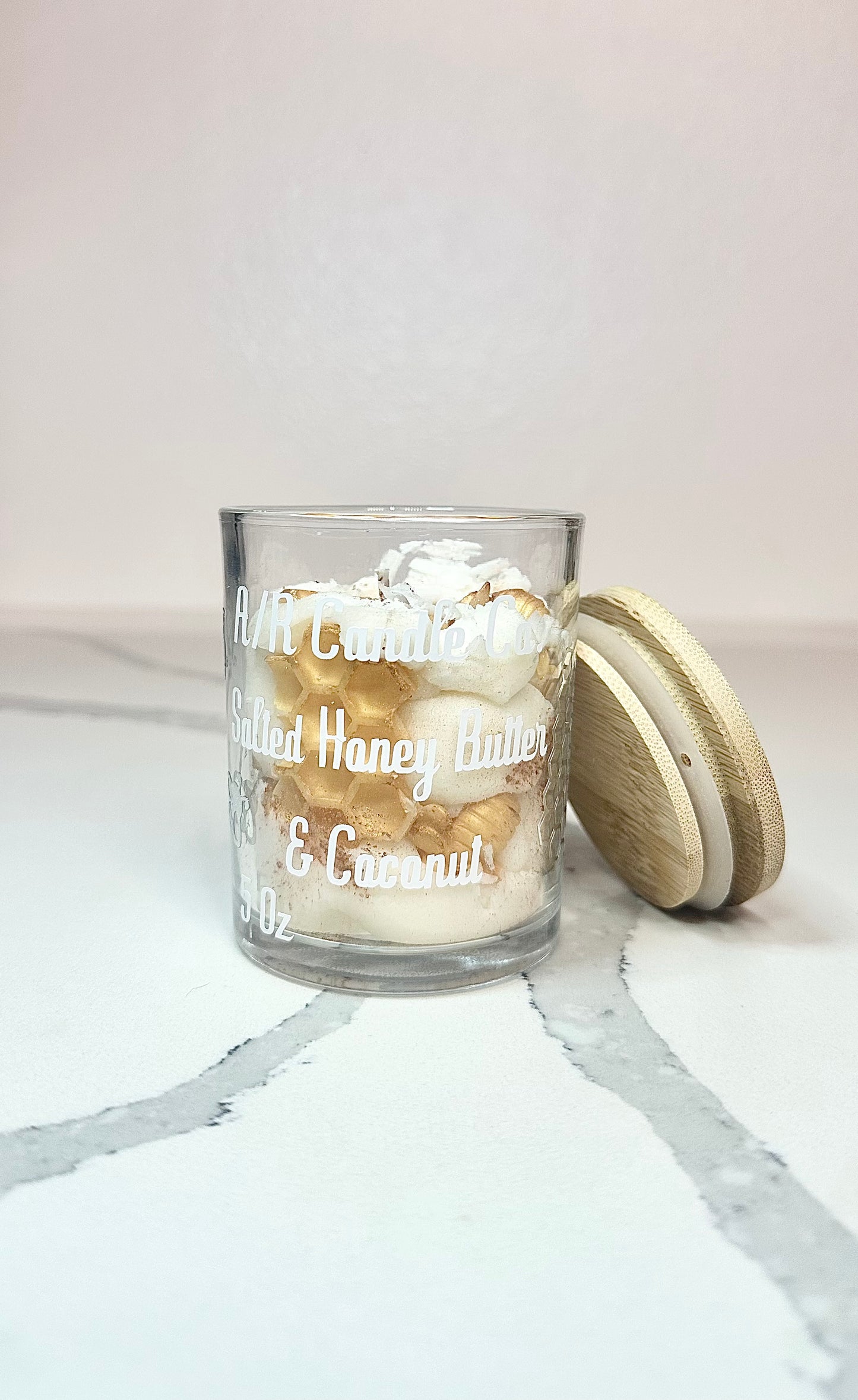 Salted Honey Butter & Coconut Candle - Classic 5 0z Candle