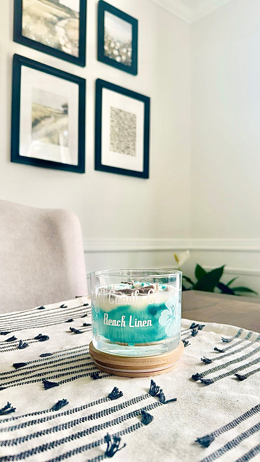 Beach Linen Candle - large 11 oz