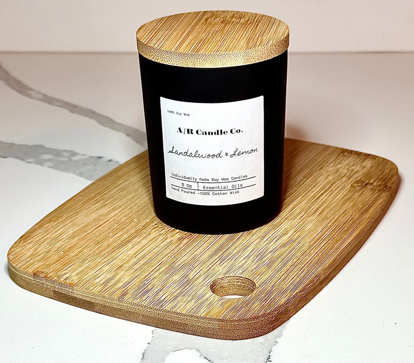 Sandalwood & Lemon Candle
