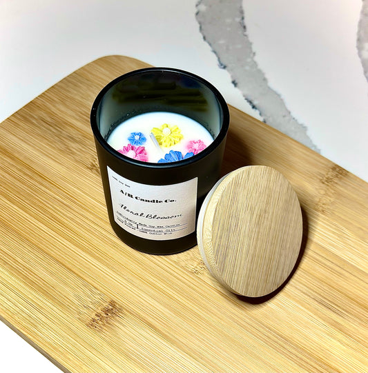 Floral Blossom Candle - classic 5 Oz