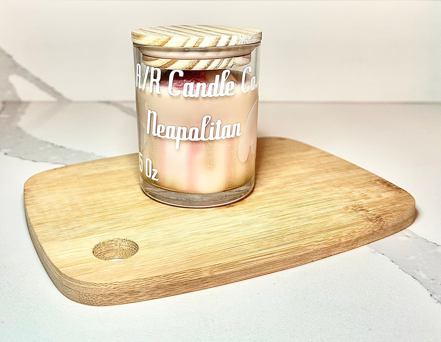 Neapolitan Candle - Classic 5 Oz