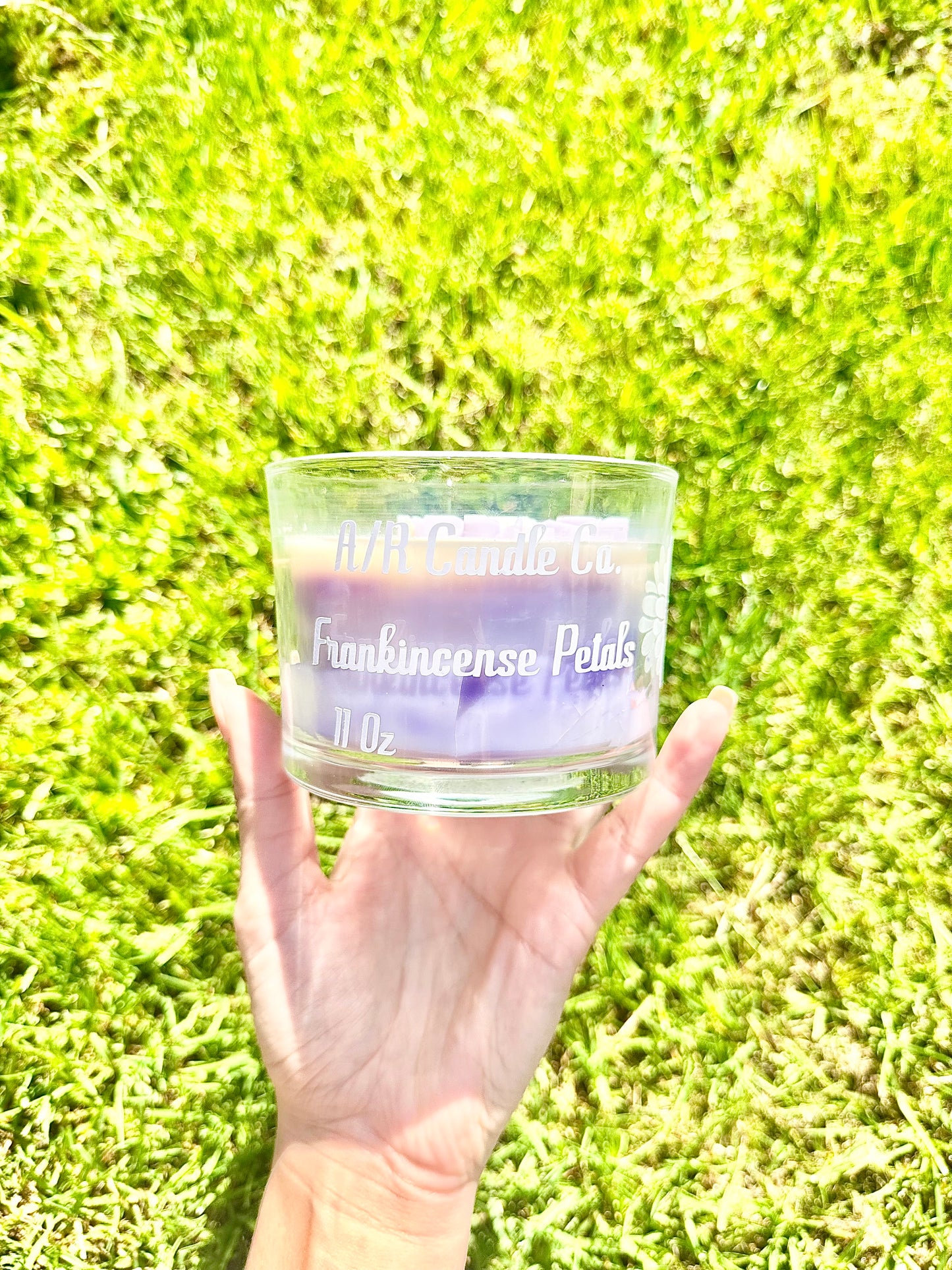 Frankincense Petals Candle - large 11oz candle