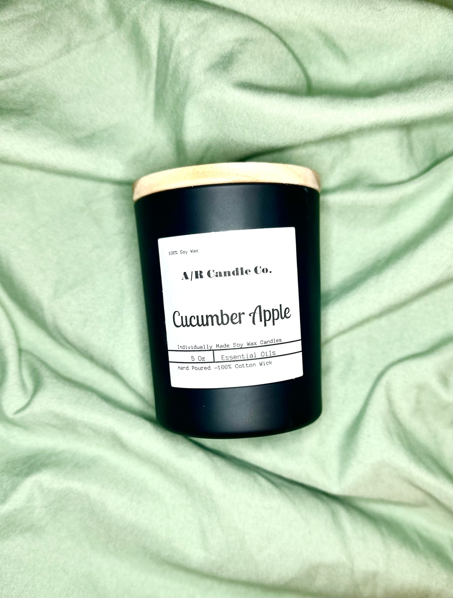 Cucumber Apple Candle - classic 5 Oz