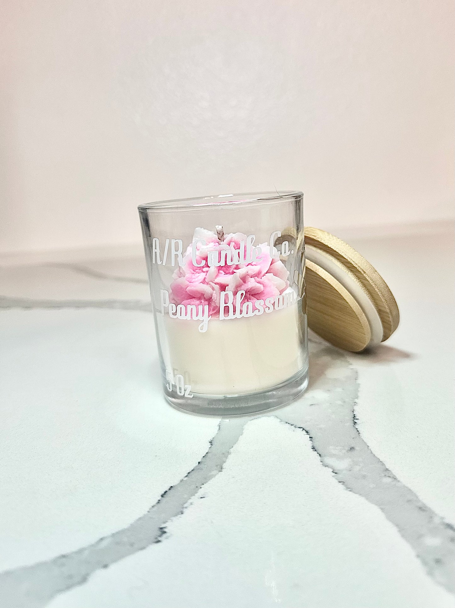 Peony Blossom Candle - Classic 5 0z Candle
