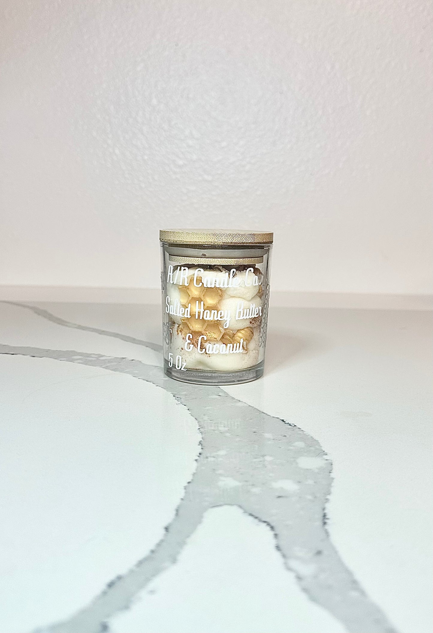 Salted Honey Butter & Coconut Candle - Classic 5 0z Candle