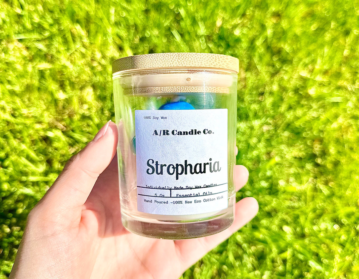 Mushroom Candles - classic 5 Oz