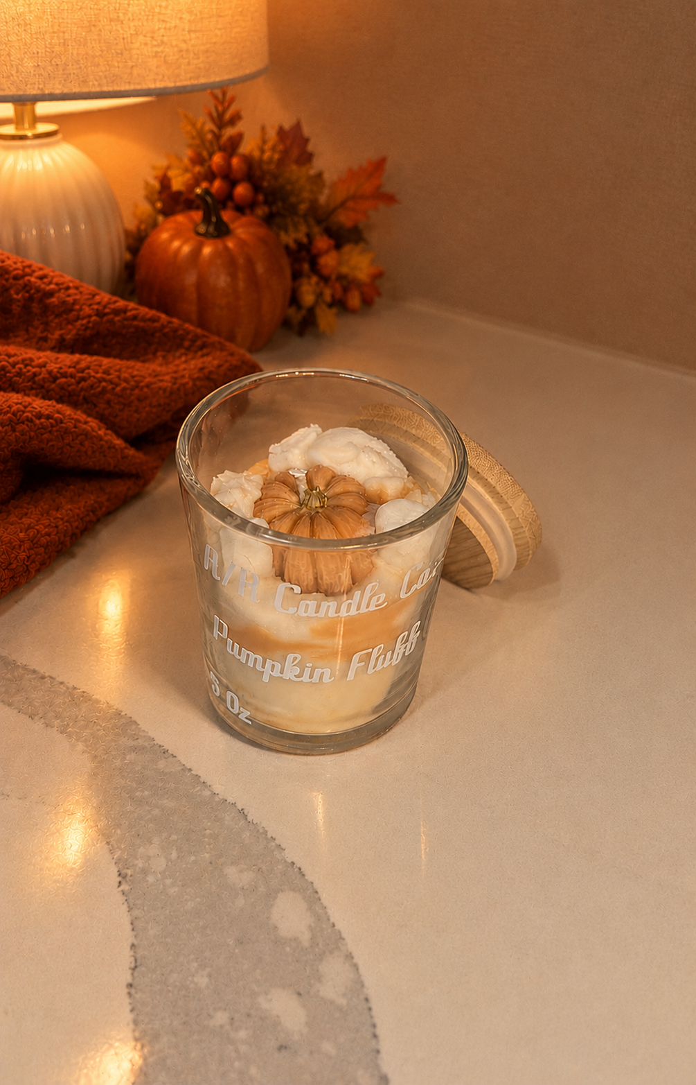 Pumpkin Fluff Candle - Classic 5 Oz Candle