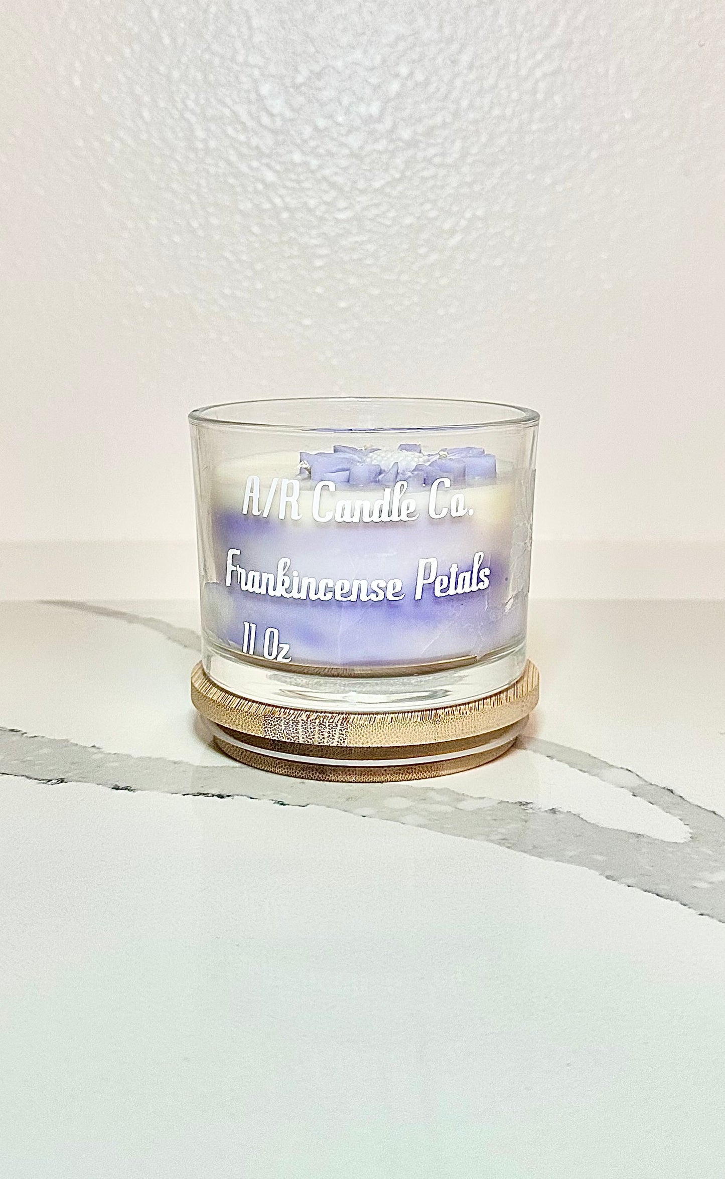 Frankincense Petals Candle - large 11oz candle