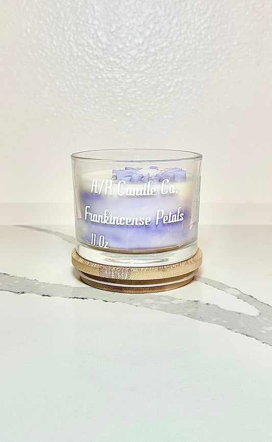 Frankincense Petals Candle - large 11oz candle