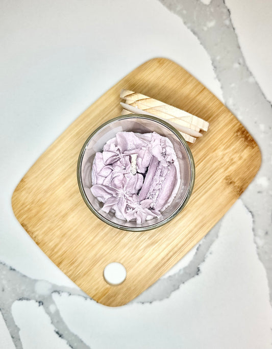 Lavender Macaroon Candle -Classic 5 Oz
