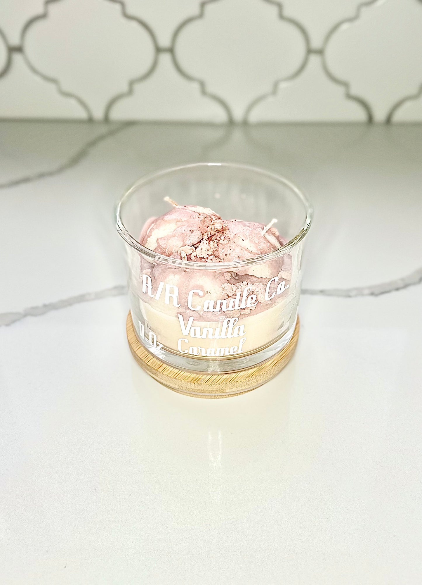Vanilla Caramel Candle - large 11 oz Candle