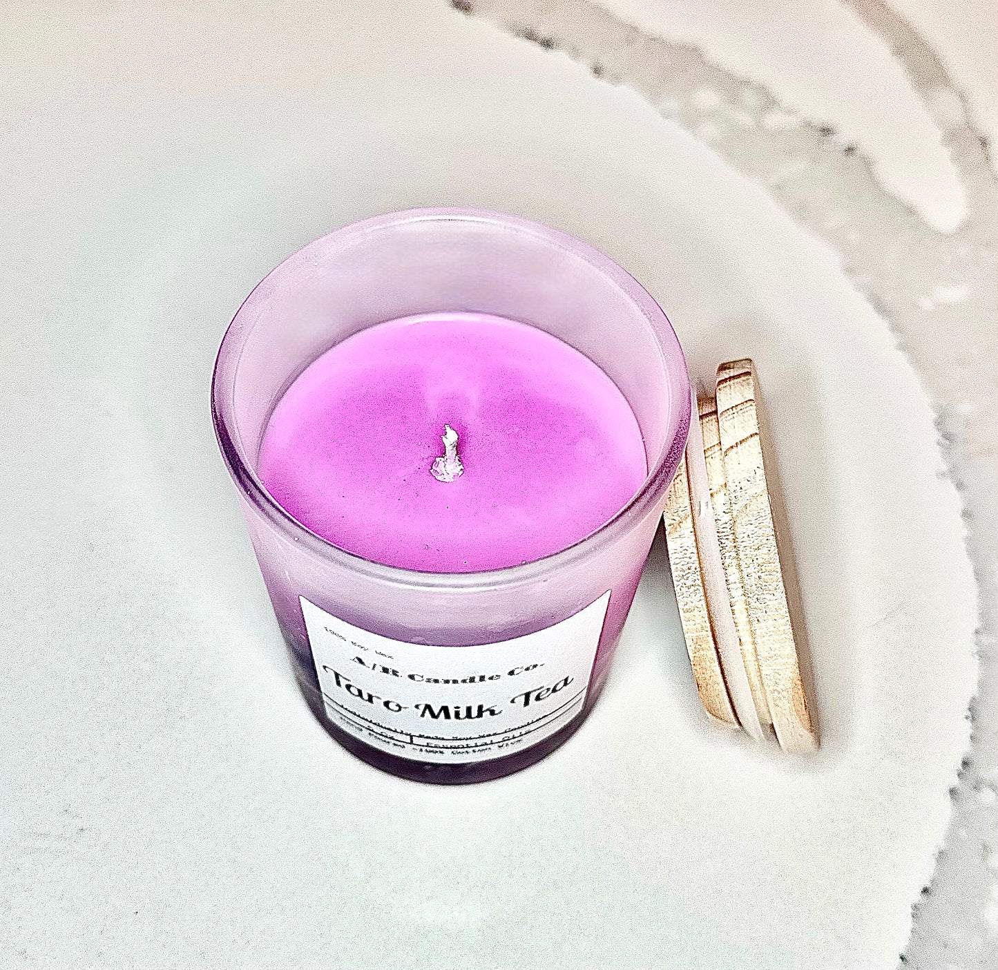 Taro Milk Tea Candle - classic 5 Oz