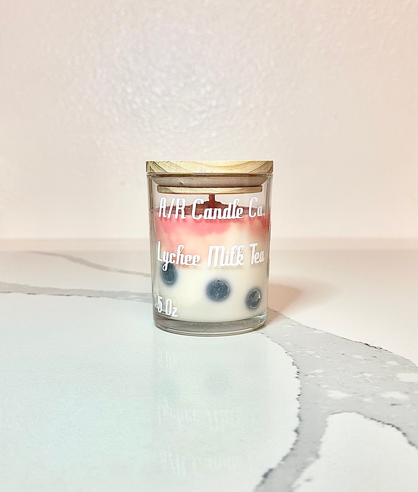 Lychee Milk Tea Candle - Classic 5 Oz Candle