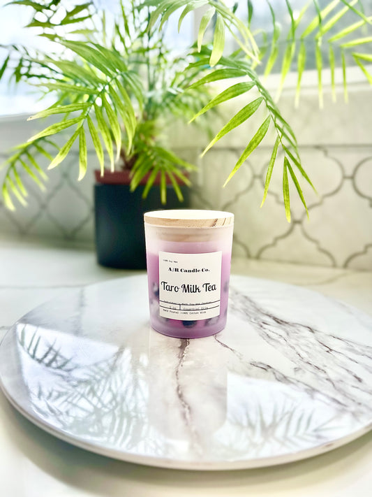 Taro Milk Tea Candle - classic 5 Oz