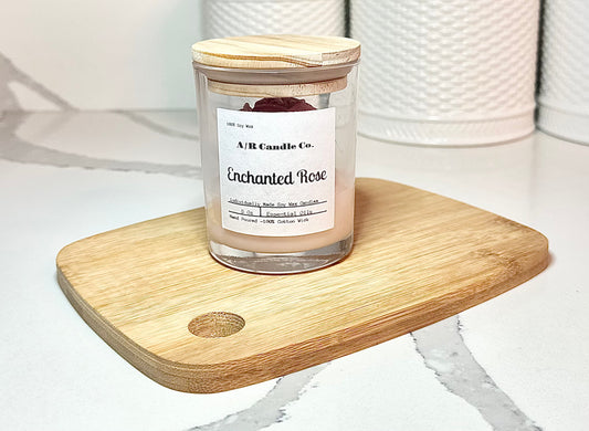 Enchanted Rose Candle - classic 5 Oz